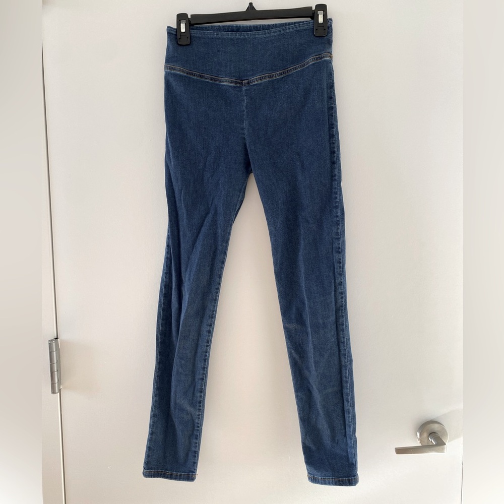 Calzedonia Blue Jean Jeggings in Size Small